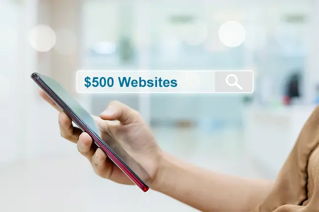 Hand On Phone Searching The Web